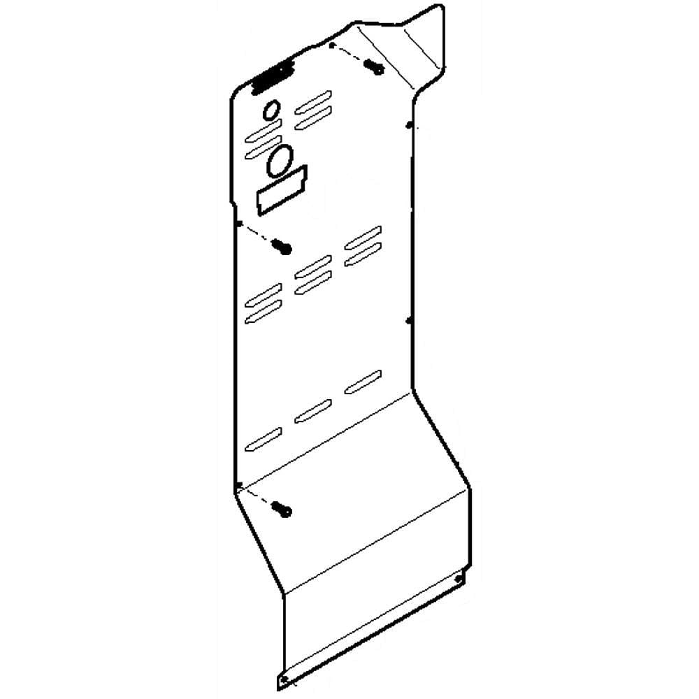 Kenmore Part #240435904, Refrigerator Air Cover | 32.50 x 12.00 x 3.00