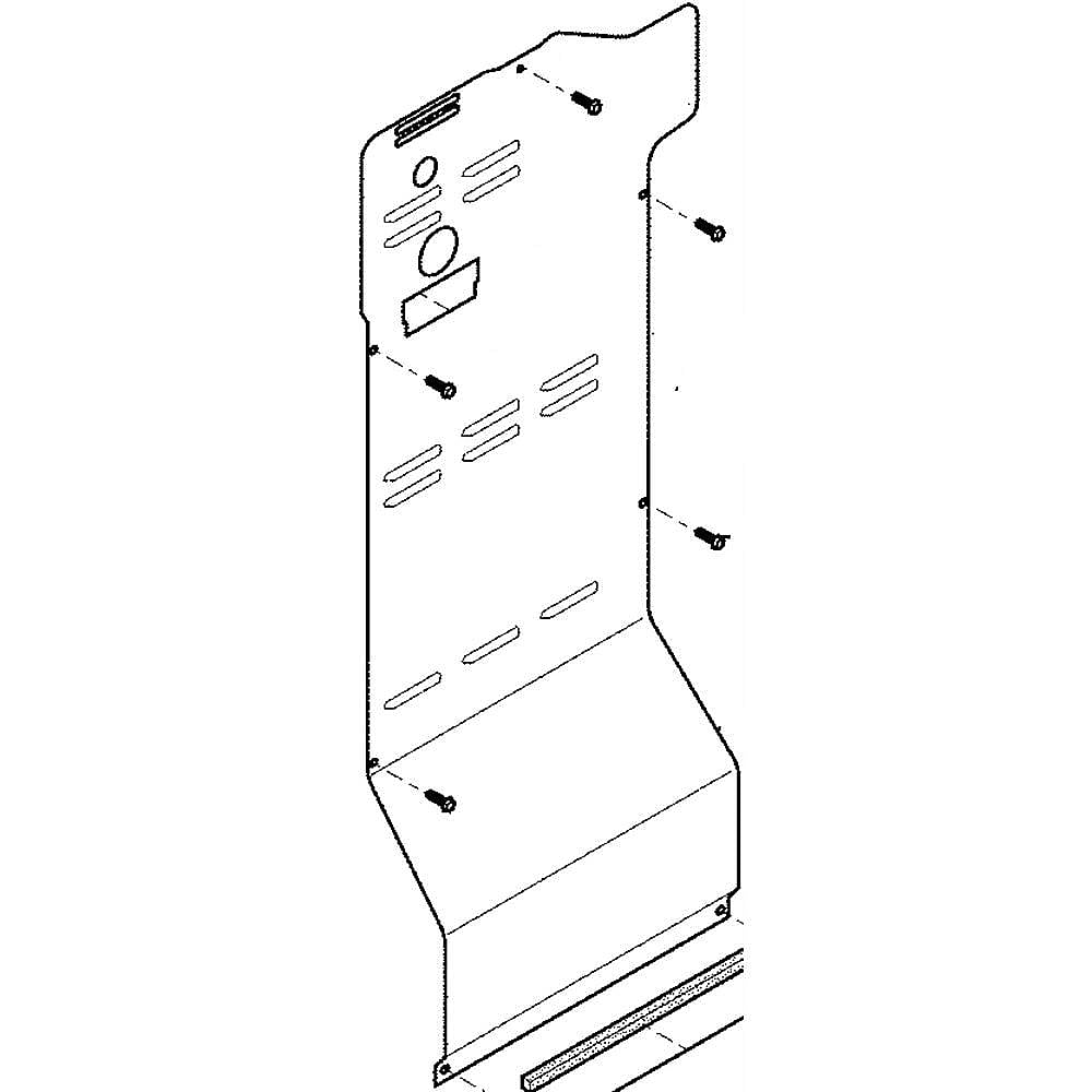 Part #240435911, Refrigerator Cover / 32.00 x 10.00 x 2.25