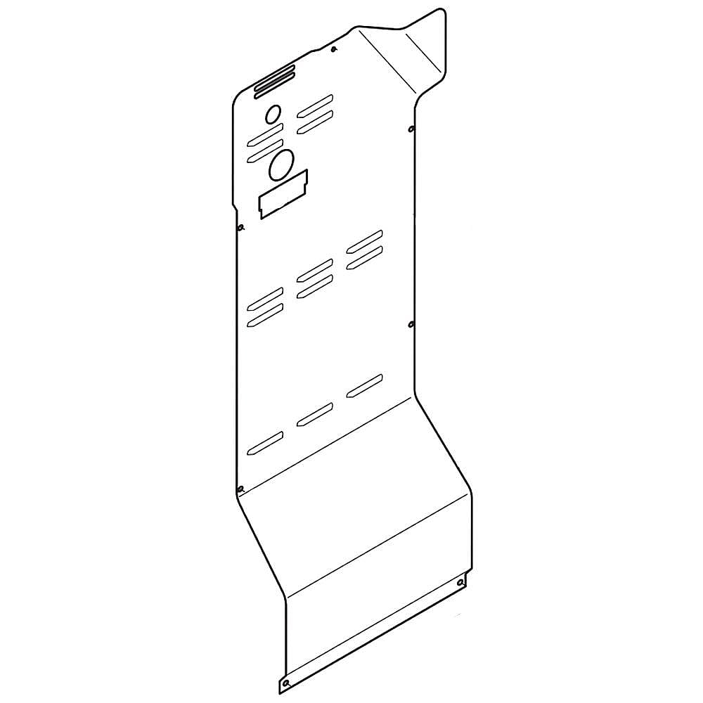 Part #240435912, Refrigerator Air Duct Cover (Replaces 240435906) / 32.25 x 12.00 x 1.50