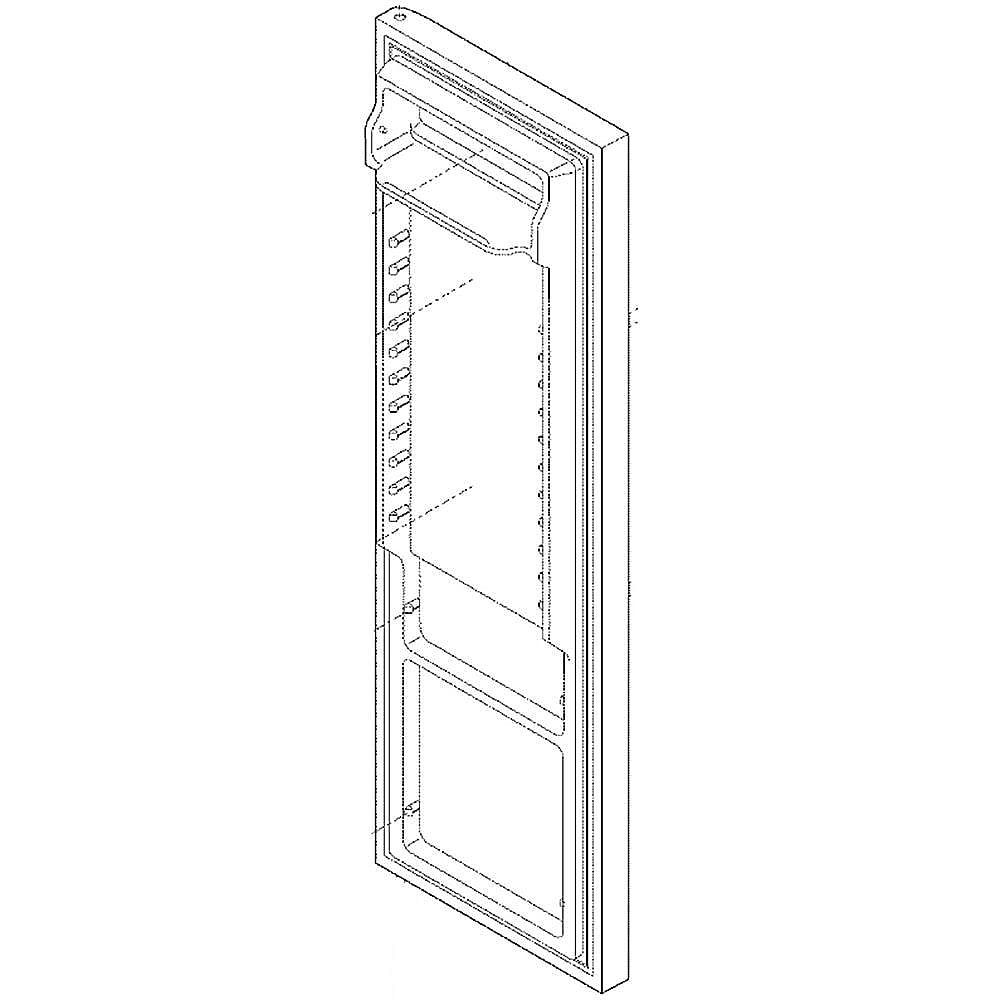 Frigidaire Part #240451902, Refrigerator Door | 12.00 x 10.00 x 1.50