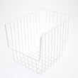 Refrigerator Freezer Basket, Lower for Kenmore 25355694400 - Part 240530402