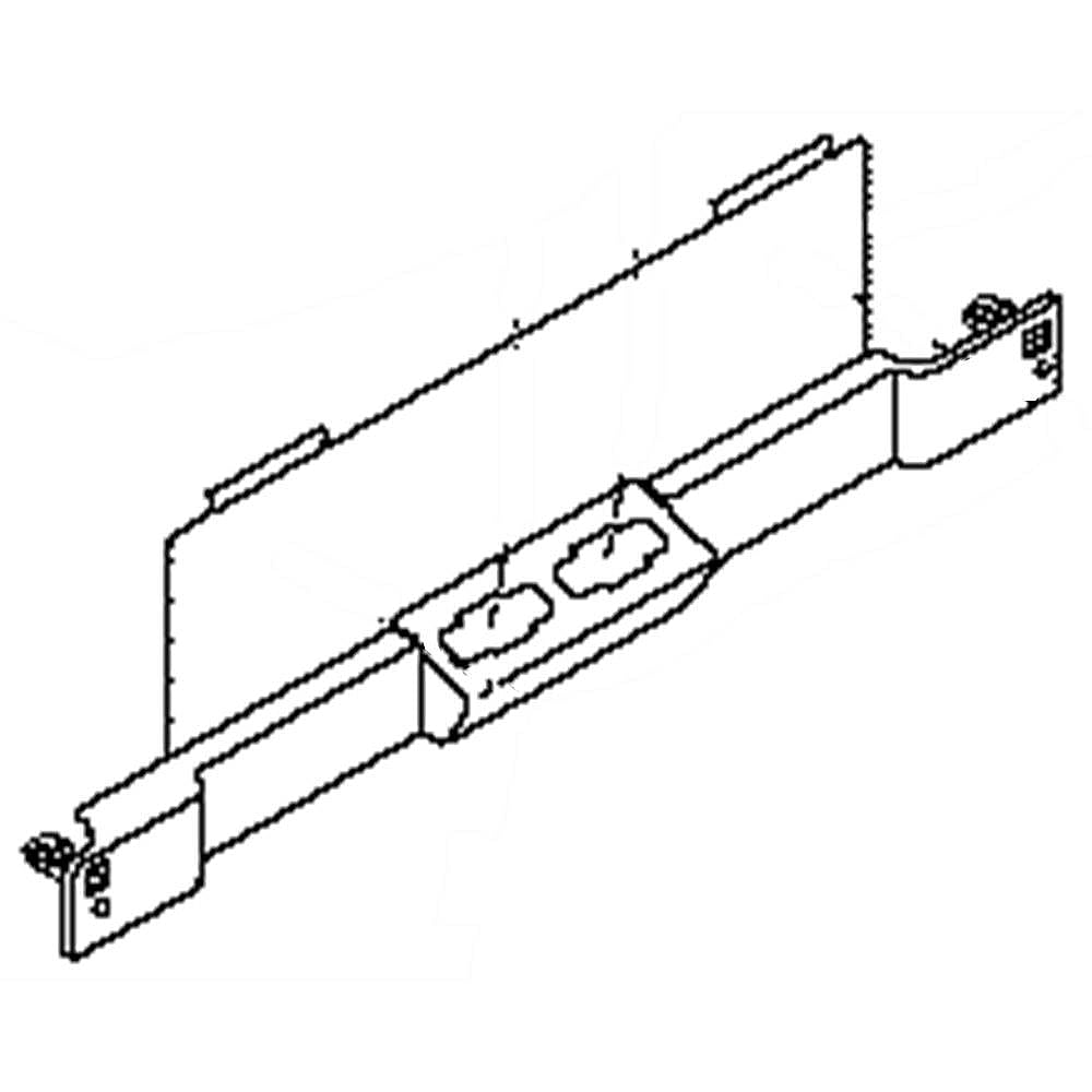 Kenmore Part #240585403, Refrigerator Light Bracket | 14.90 x 4.20 x 2.30