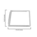 Refrigerator Drawer Cover Frame (replaces 240599302)