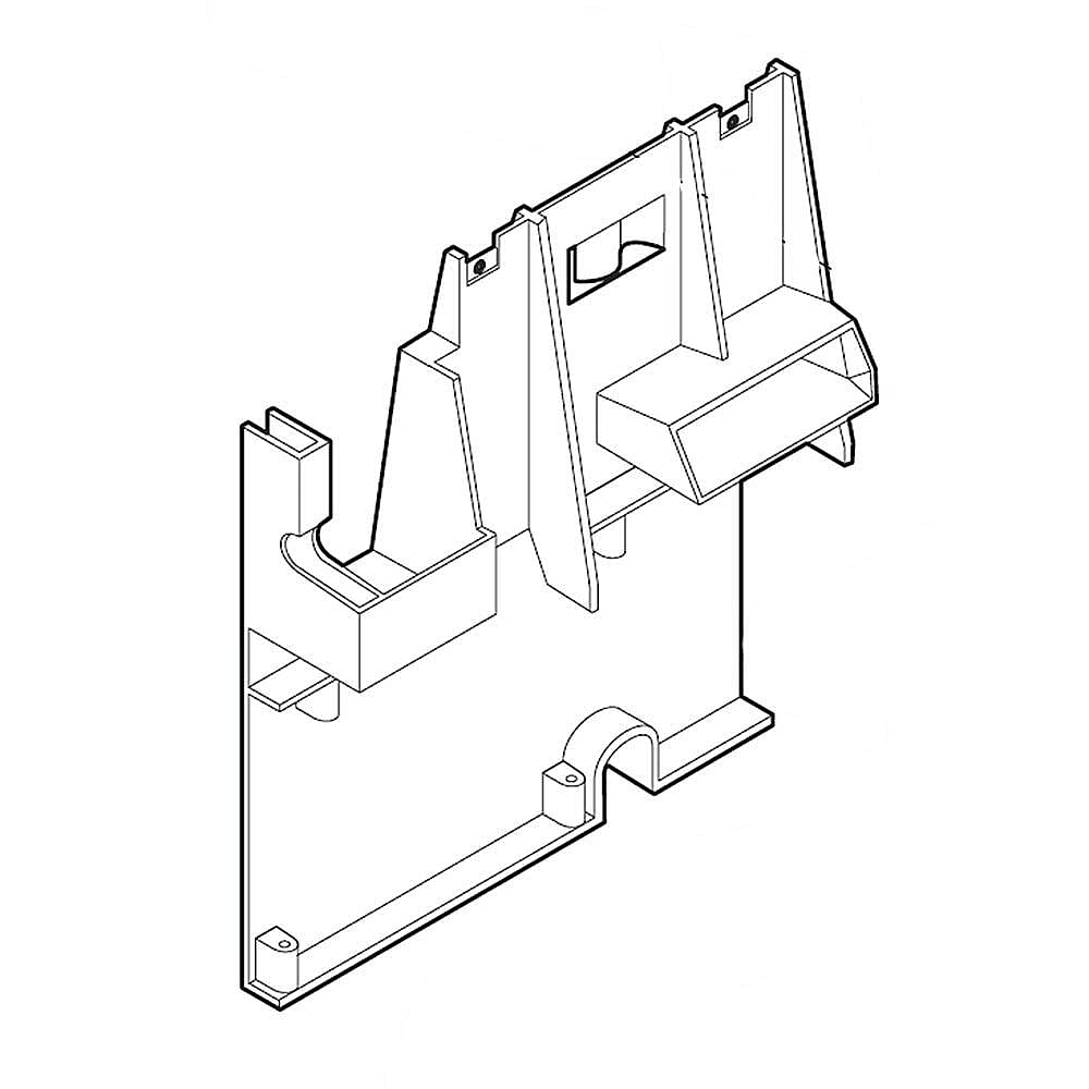 GE Part #241504600, Refrigerator Plate | 15.20 x 10.80 x 3.60