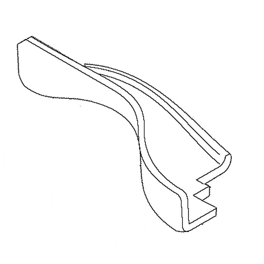 Kenmore Part #241505101, Insulation-W | 13.35 x 6.75 x 2.90