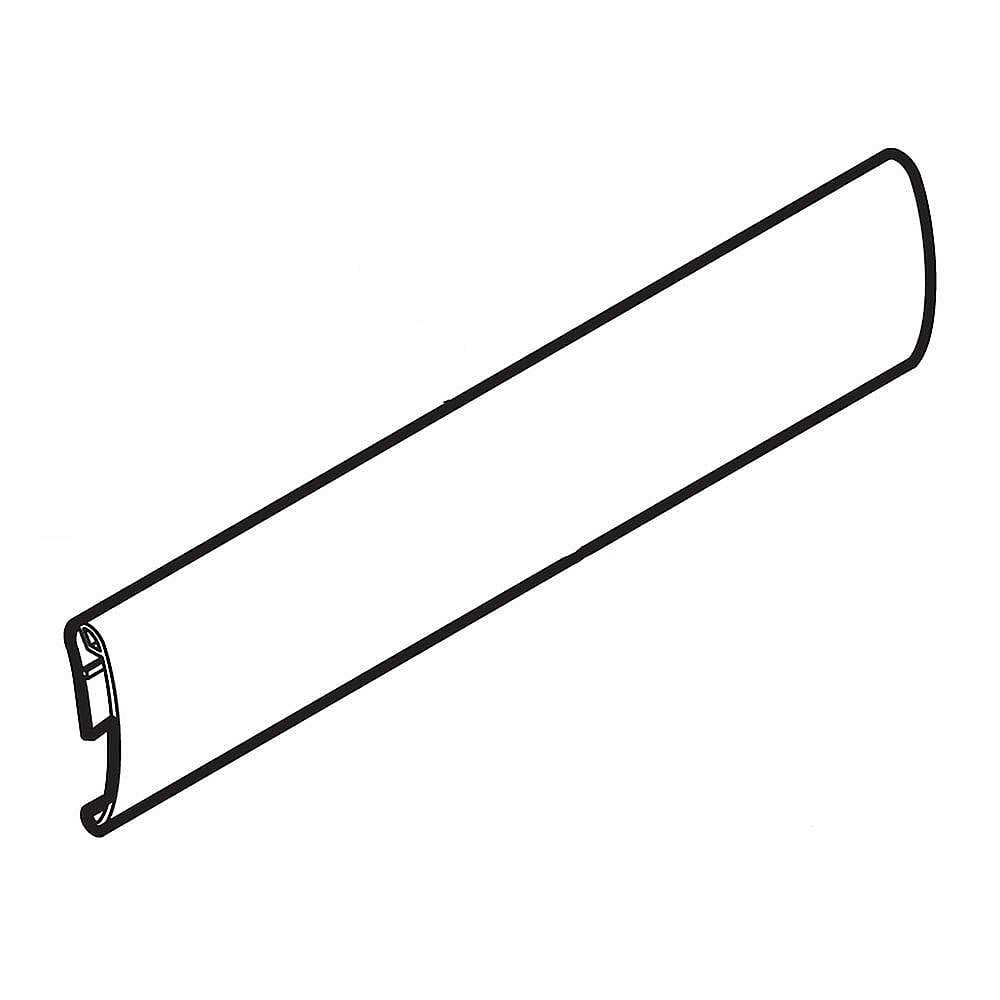 Kenmore Part #241510605, Refrigerator Basket Trim | 10.45 x 2.30 x 0.65