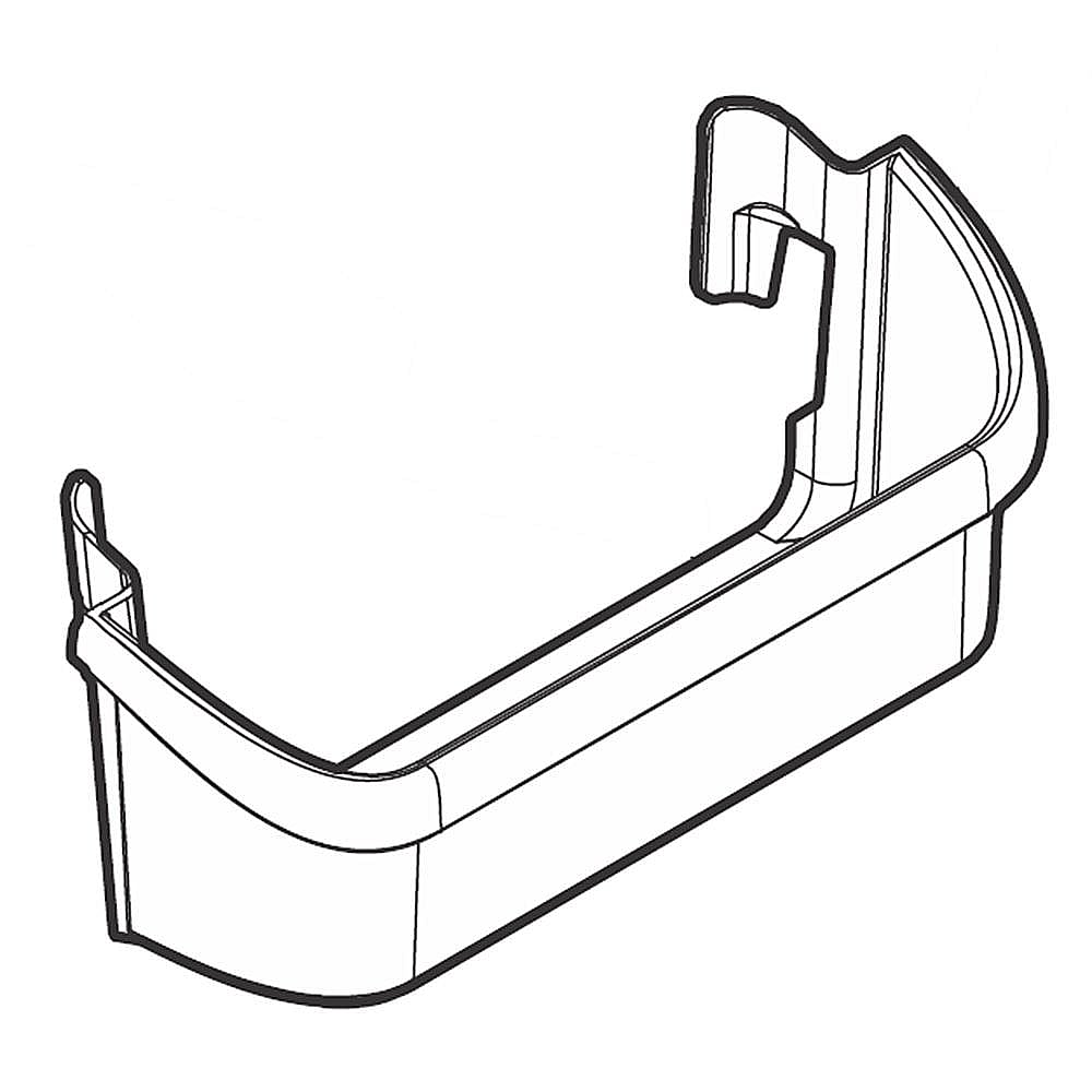 Part #241511608, Bin-Door, pseudo , frzr / 13.00 x 5.05 x 4.40