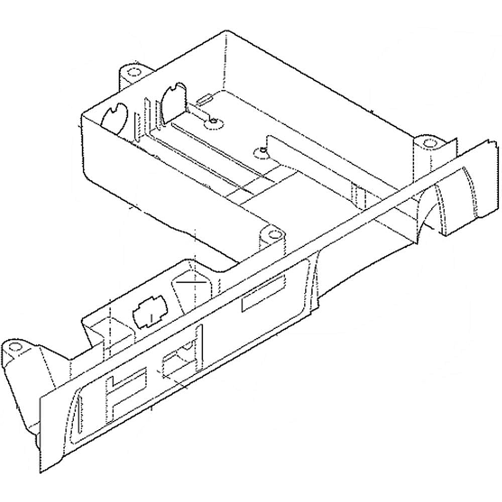 Part #241516201, Refrigerator Control Box Front / 18.00 x 10.15 x 2.65