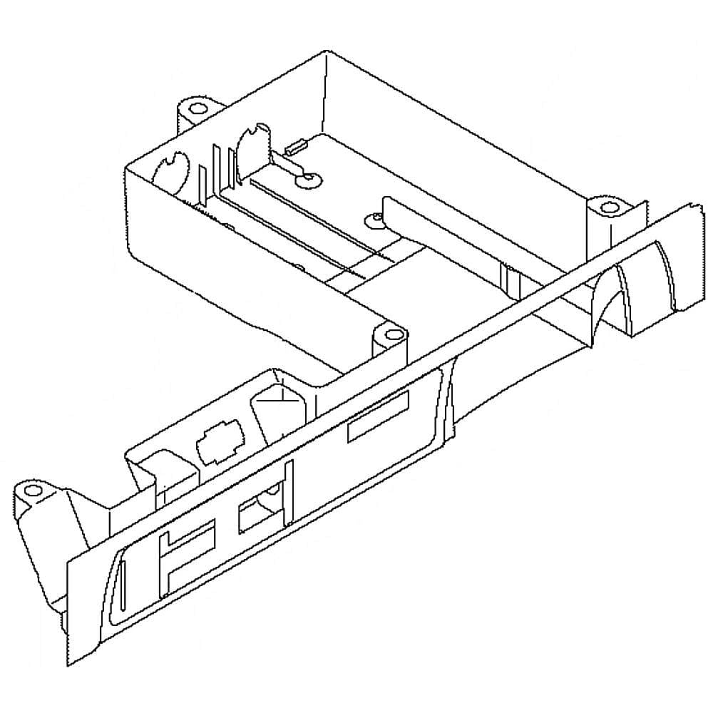 Kenmore Part #241516202, Refrigerator Control Box Front | 17.90 x 10.45 x 3.00
