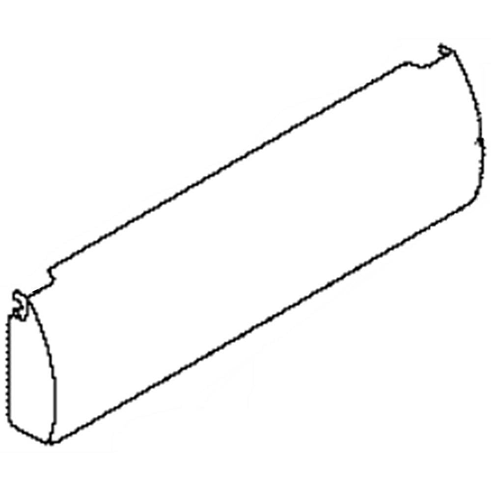 Kenmore Elite Part #241521802, Refrigerator Light Shield | 19.35 x 7.35 x 2.05