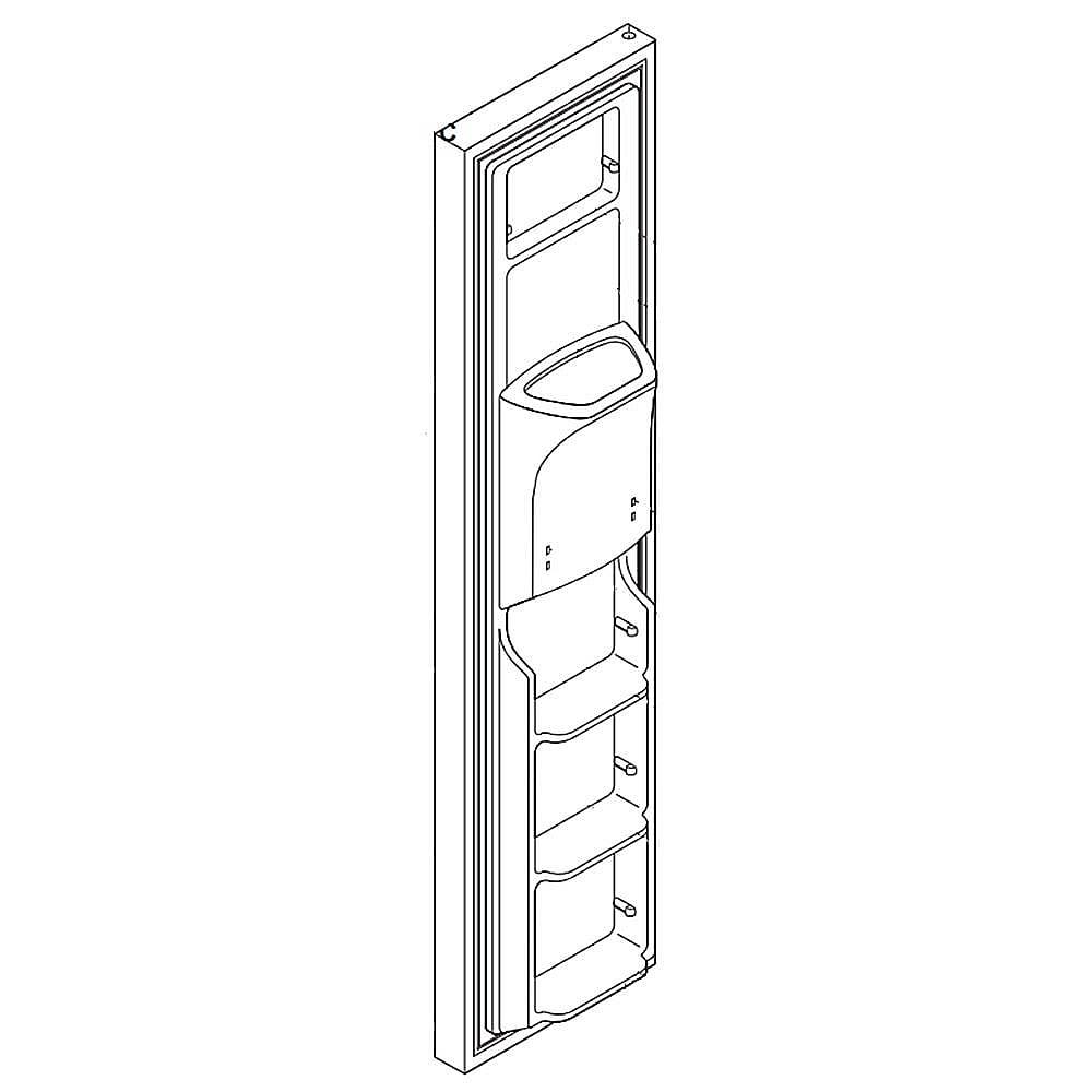 Part #241526791, Frz Door-Com / 12.00 x 22.00 x 74.00