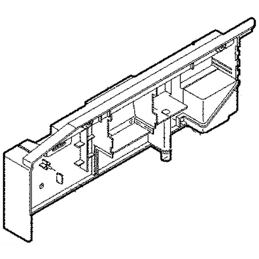 Part #241531102, Refrigerator Dispenser Drip Tray Frame (Stainless) / 10.00 x 6.50 x 4.70