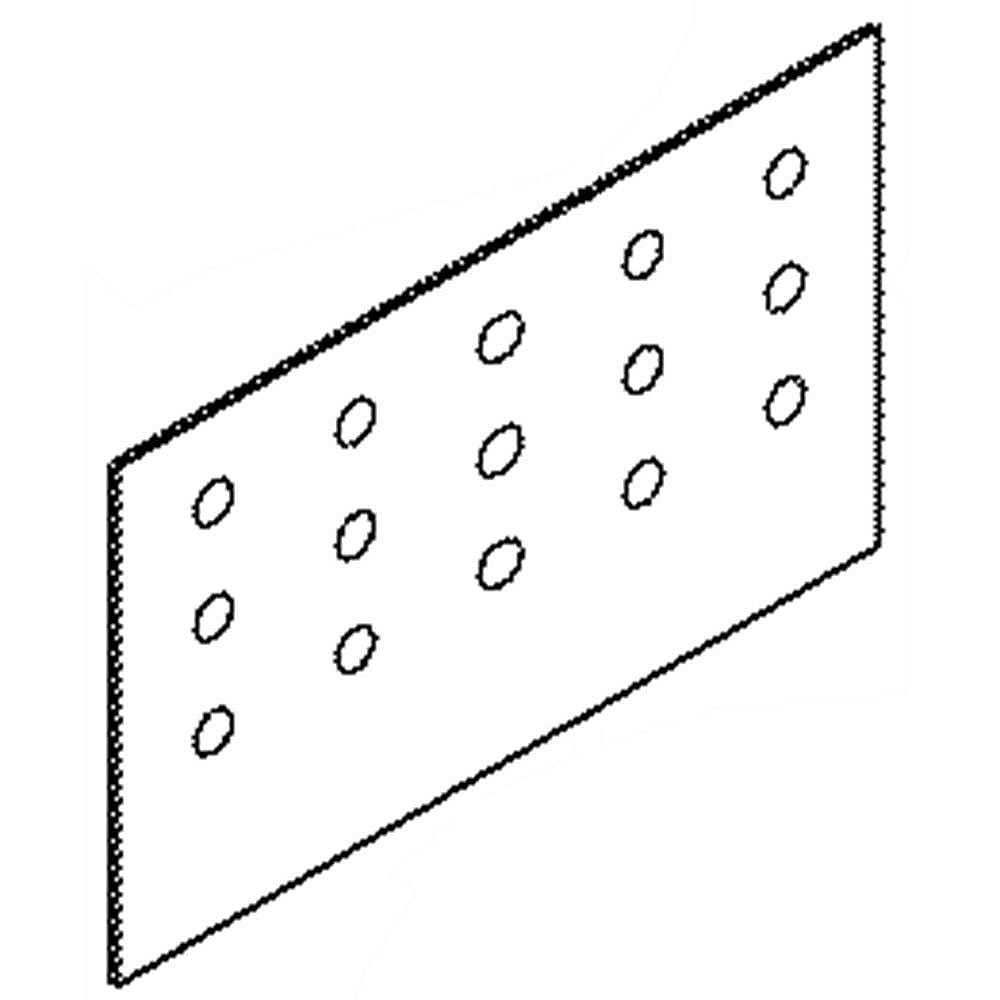 Gibson Part #241577302, Refrigerator Cover | 9.40 x 4.85 x 0.45