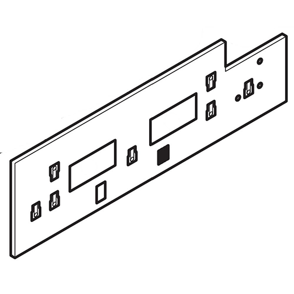 Frigidaire Part #241609101, Refrigerator Cover | 7.55 x 2.25 x 1.40