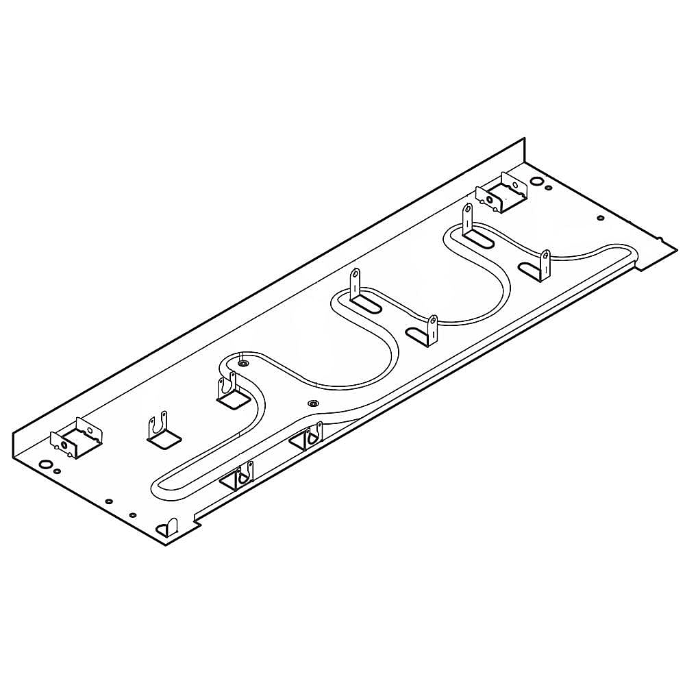 Part #241665504, Base-Compres / 29.38 x 7.88 x 1.12