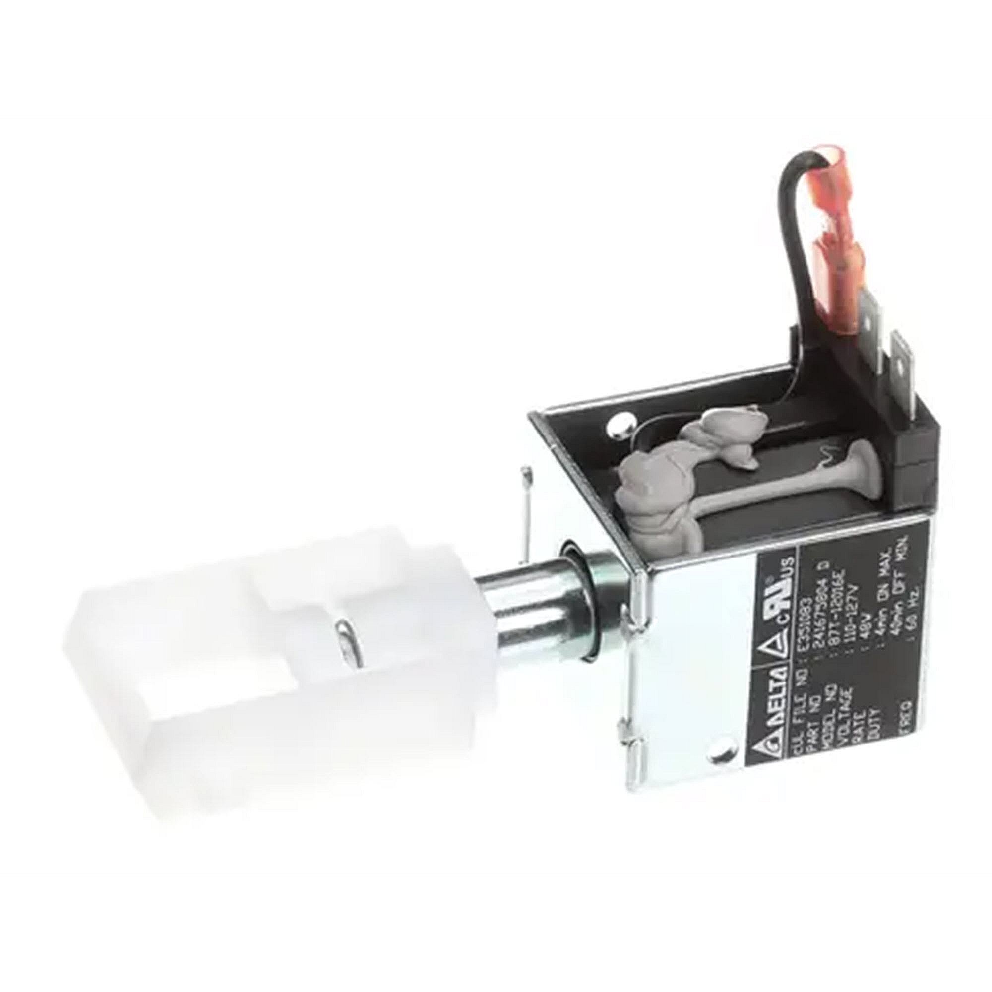 Part #241675705, Electrolux Refrigerator Ice Dispenser Solenoid (Replaces 241675804) / 9.00 x 6.60 x 3.05