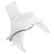 Refrigerator Dispenser Ice Chute Funnel And Lever for Frigidaire GLHS69EHSB2 - Part 241682301