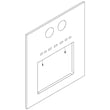 Refrigerator Dispenser Panel (stainless) 241692201