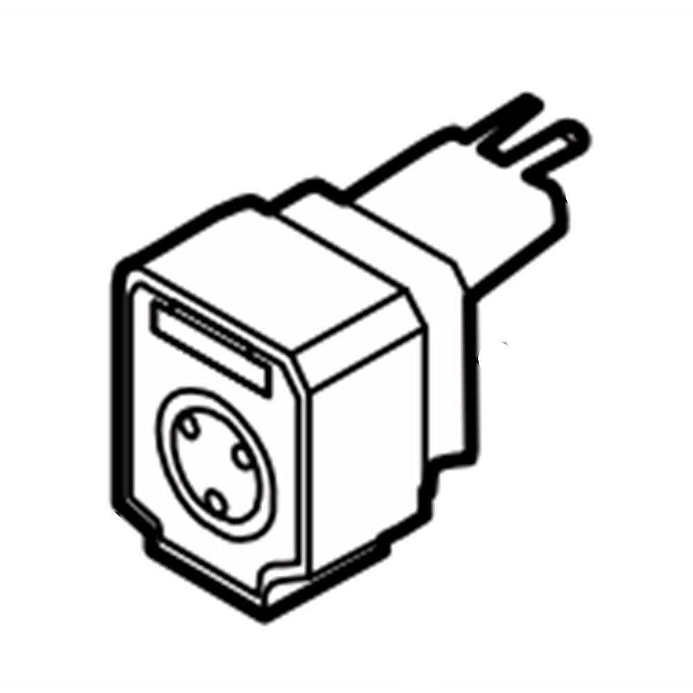 Part #241707730, Refrigerator Compressor Ptc Start Relay / 2.55 x 1.70 x 1.55