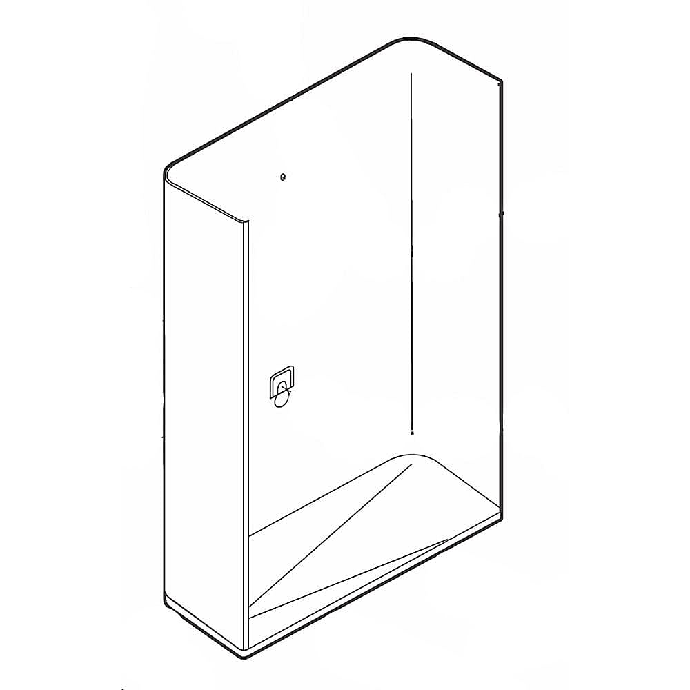 Part #241719606, Refrigerator Trough / 21.62 x 17.50 x 0.50