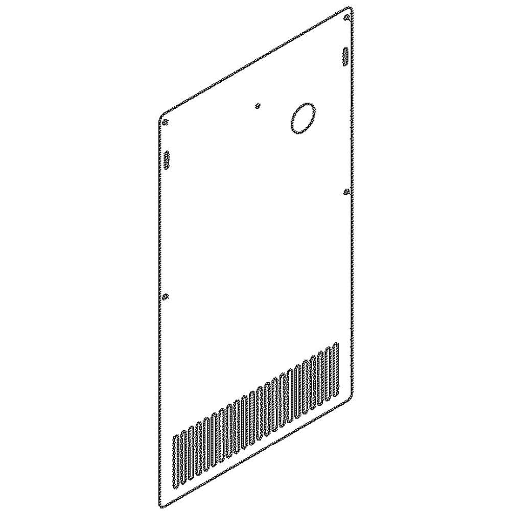 Part #241719711, Refrigerator Evaporator Cover Coil, Lower / 21.25 x 12.00 x 0.25
