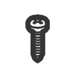 Universal/multiflex (frigidaire) Refrigerator Door Hinge Cover Screw for Electrolux E23BC69SPS2 - Part 241732101