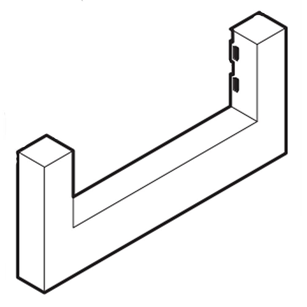 Electrolux Part #241742101, Front-Frzr B | 11.85 x 5.20 x 1.25