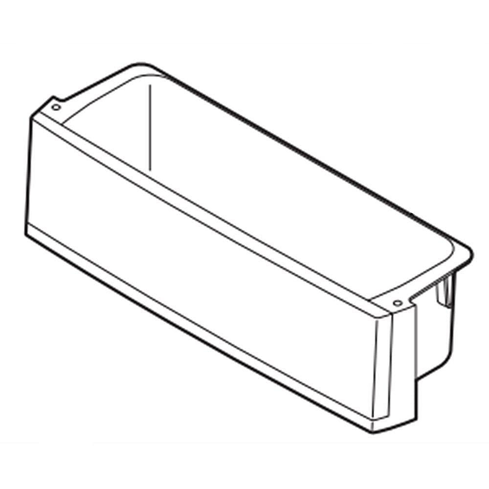 Part #241750501, Refrigerator Door Bin, 2-Liter / 19.05 x 10.30 x 6.55