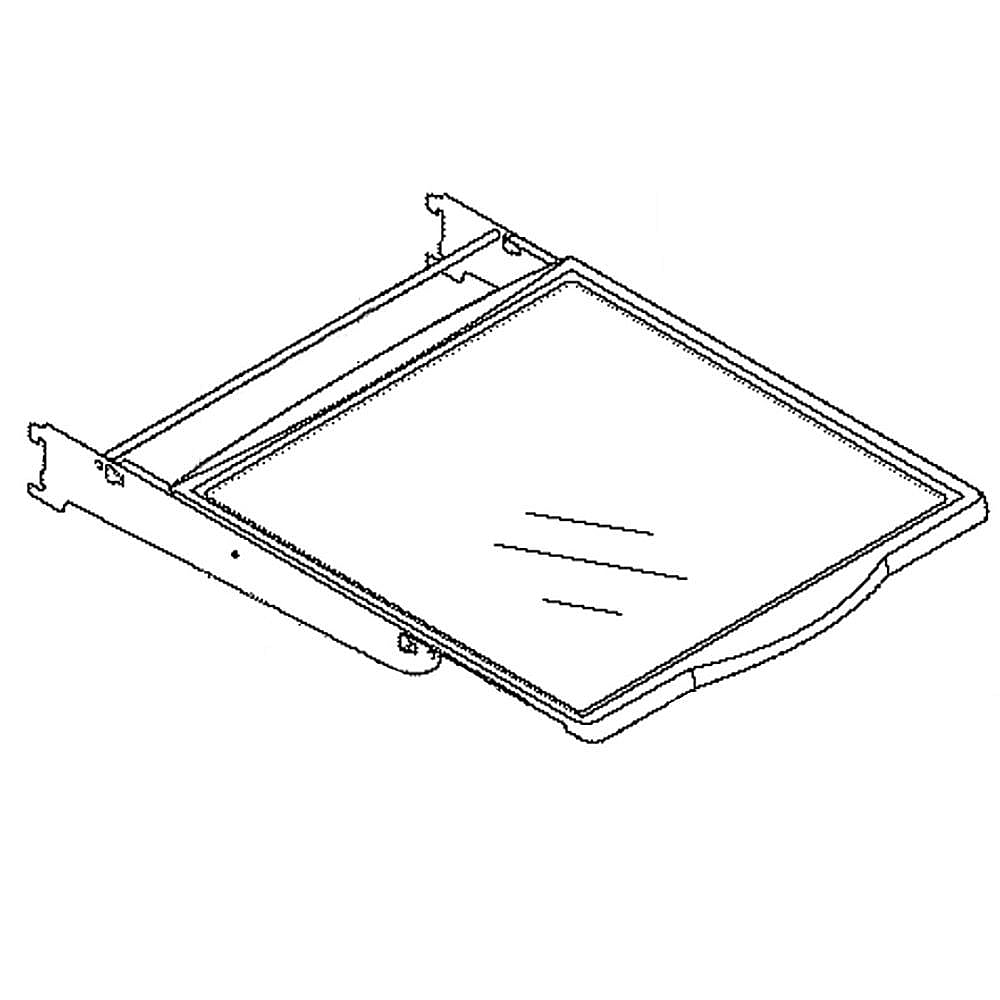 Electrolux Part #241753102, Refrigerator Spill Shelf | 17.50 x 16.00 x 2.00