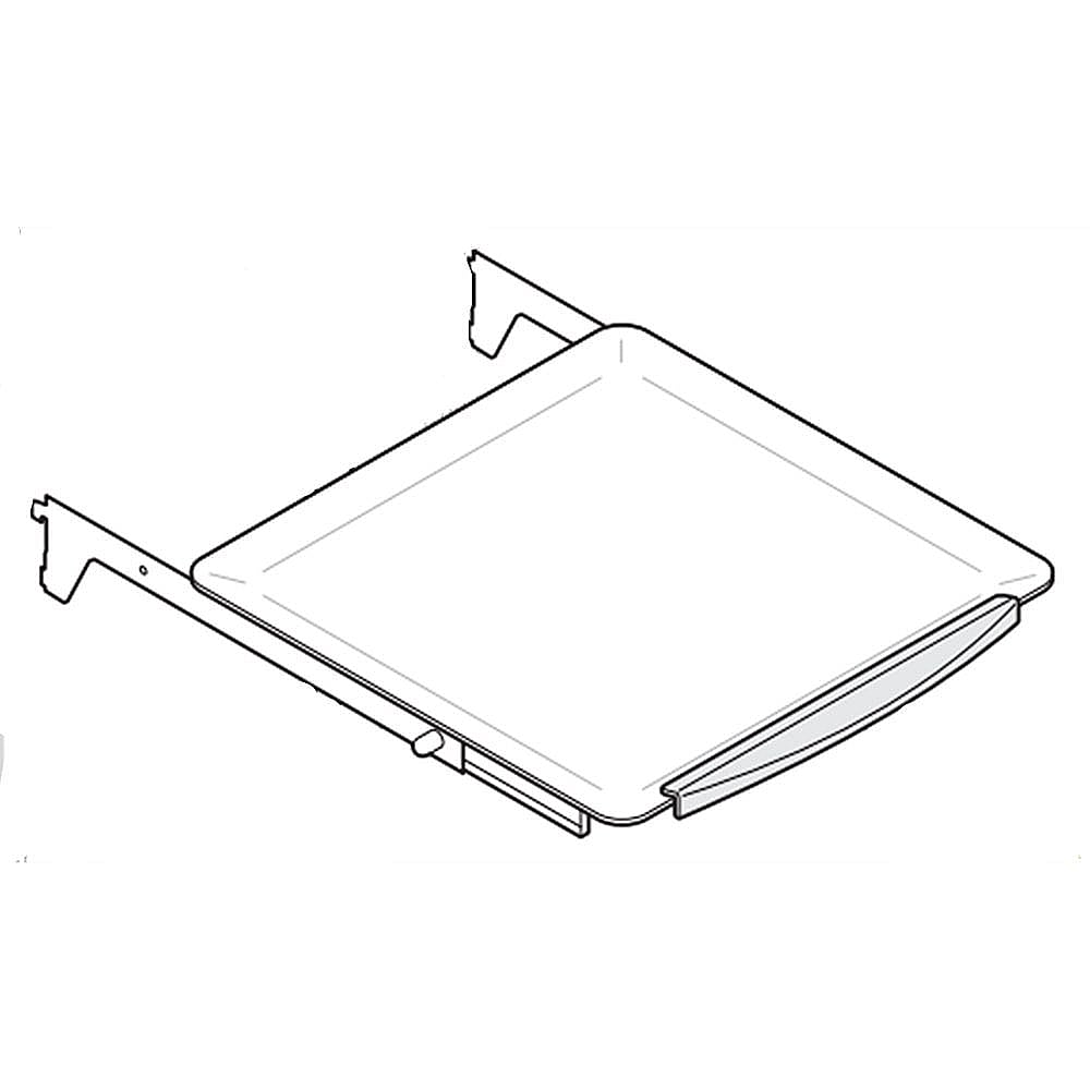 Electrolux Part #241753103, Refrigerator Glass Shelf | 23.30 x 21.20 x 10.00