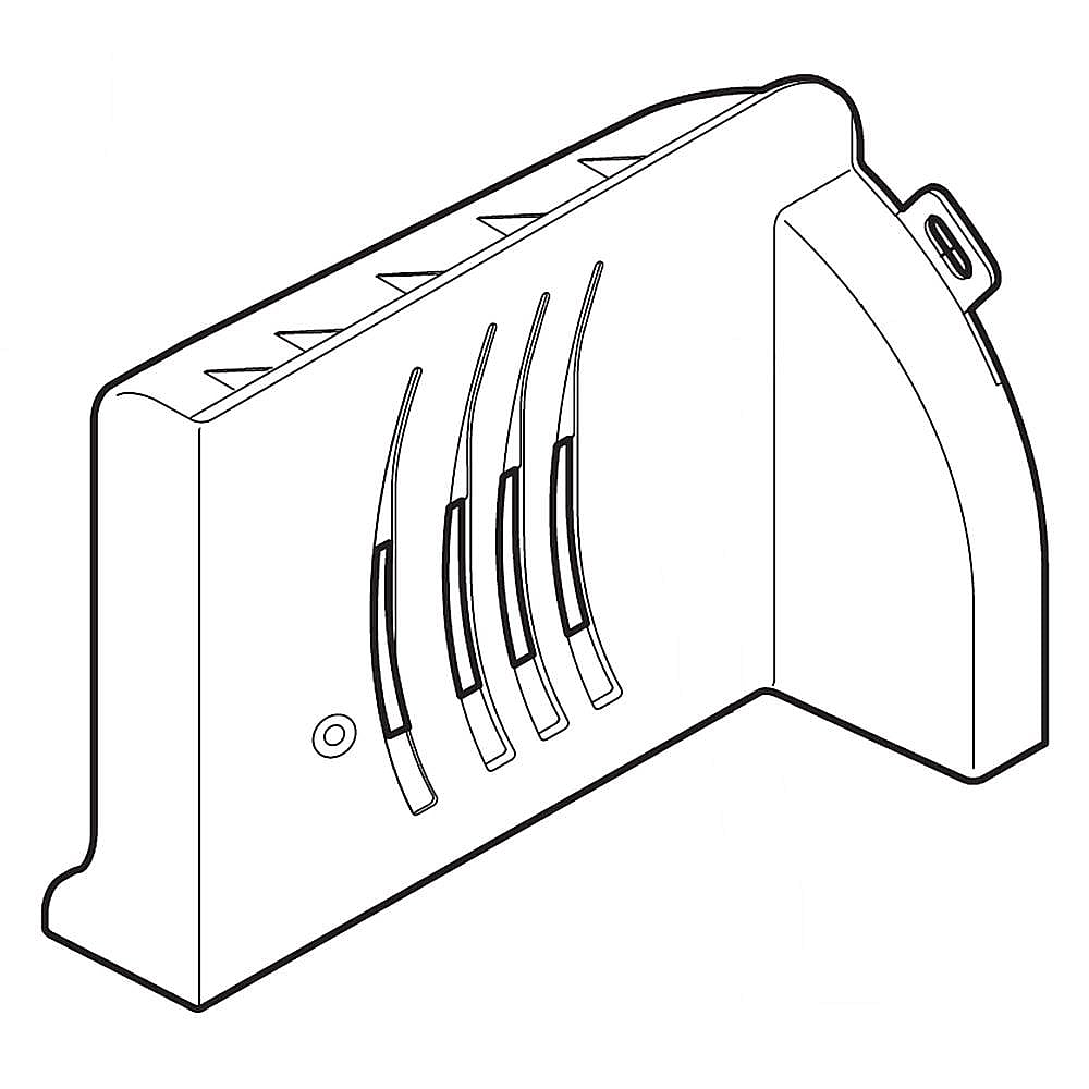 Part #241755401, Refrigerator Air Diffuser / 9.00 x 6.45 x 5.45