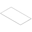 Refrigerator Glass Crisper for Electrolux E23BC69SPS2 - Part 241768802