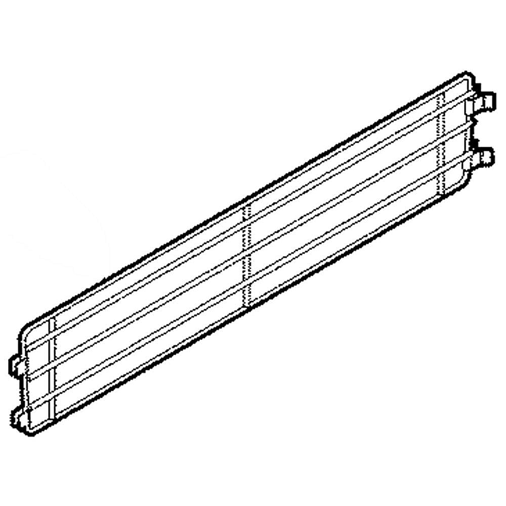 Part #241780909, Refrigerator Basket Divider, Upper / 18.15 x 3.90 x 1.00