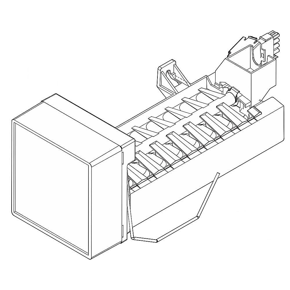 Part #241798228, Refrigerator Ice Maker / 14.30 x 6.90 x 6.20