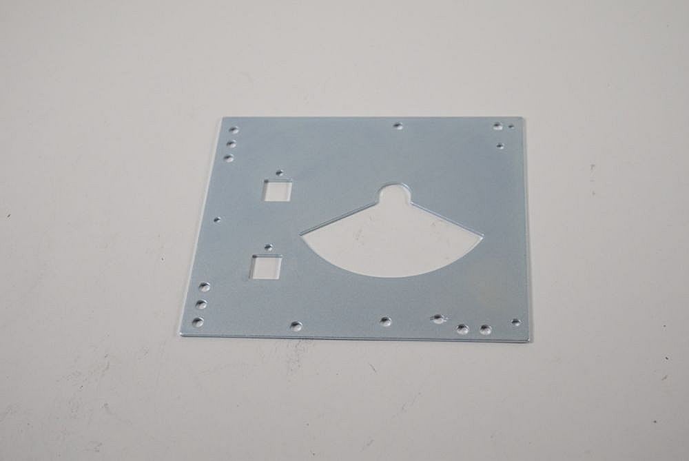 Part #241829501, Refrigerator Ice Bin Mounting Plate, Front / 6.10 x 5.40 x 0.10