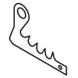 Fixed Blade for Electrolux EI28BS56IW1 - Part 241830401