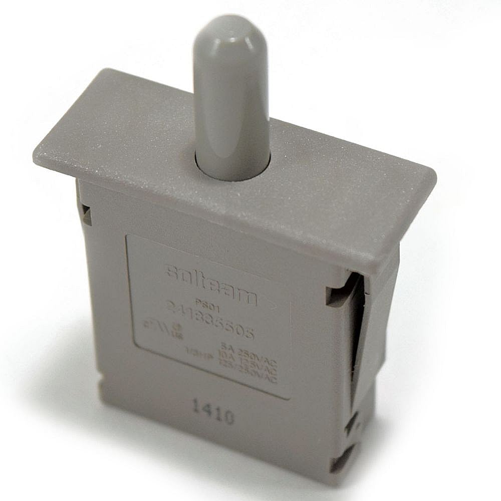 Part #241835505, Ikea Refrigerator Door Switch (Replaces 241835503, 241835504) / 2.45 x 1.55 x 0.70