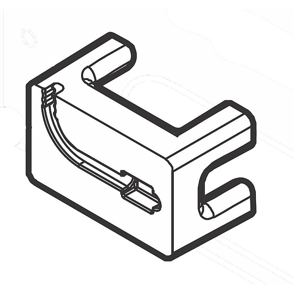 Part #241838401, Universal/multiflex (Frigidaire) Refrigerator Control Block Evaporator / 4.95 x 3.05 x 2.85