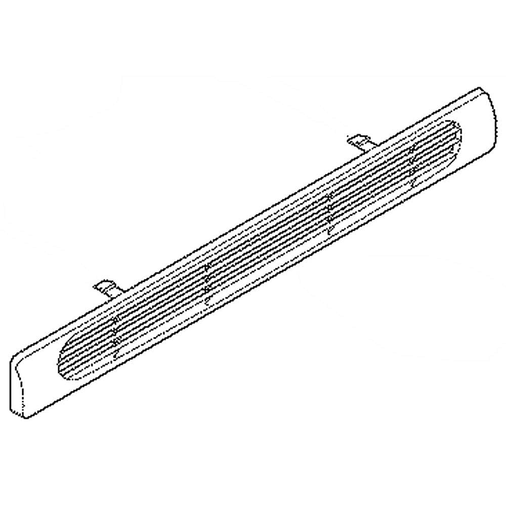 Part #241839414, Refrigerator Toe Grille / 28.20 x 7.20 x 2.65