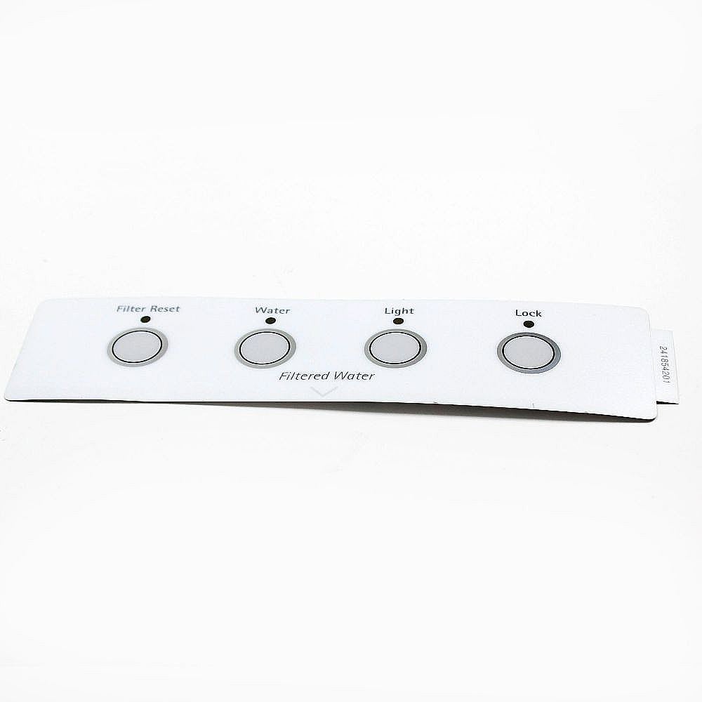 Kenmore Elite Part #241854201, Refrigerator Label Module | 9.00 x 8.00 x 0.13