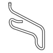 Refrigerator Connector Suction Tube for Frigidaire GHSC39EJPW2 - Part 241871501
