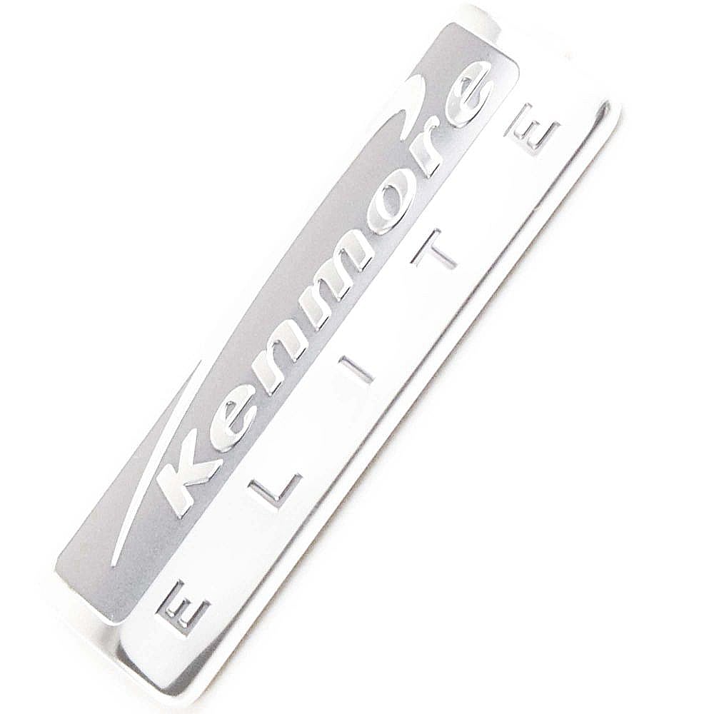 Kenmore Elite Part #241882701, Refrigerator Nameplate | 2.50 x 0.90 x 0.20
