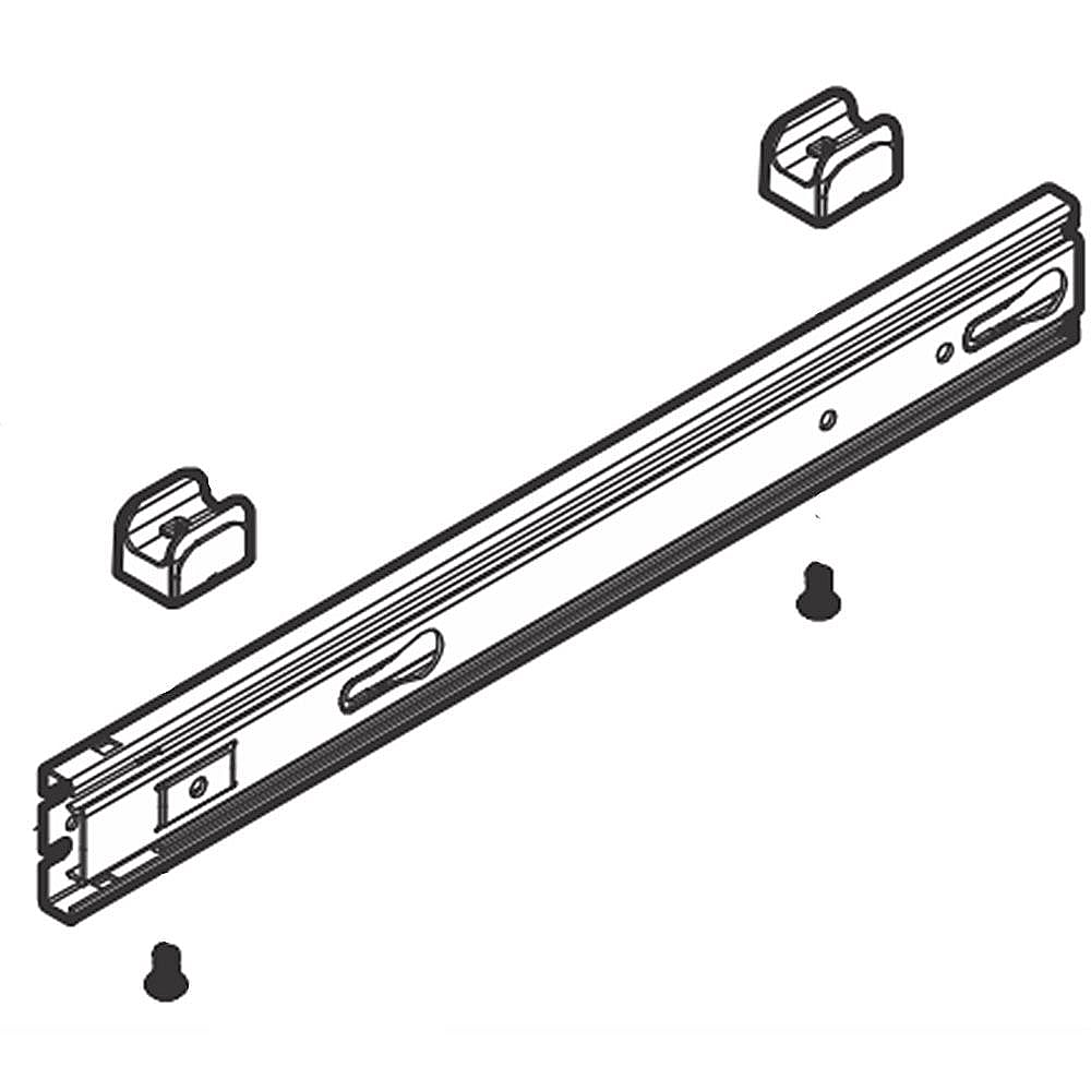 Part #241894227, Refrigerator Slide Assembly / 14.80 x 1.80 x 1.30