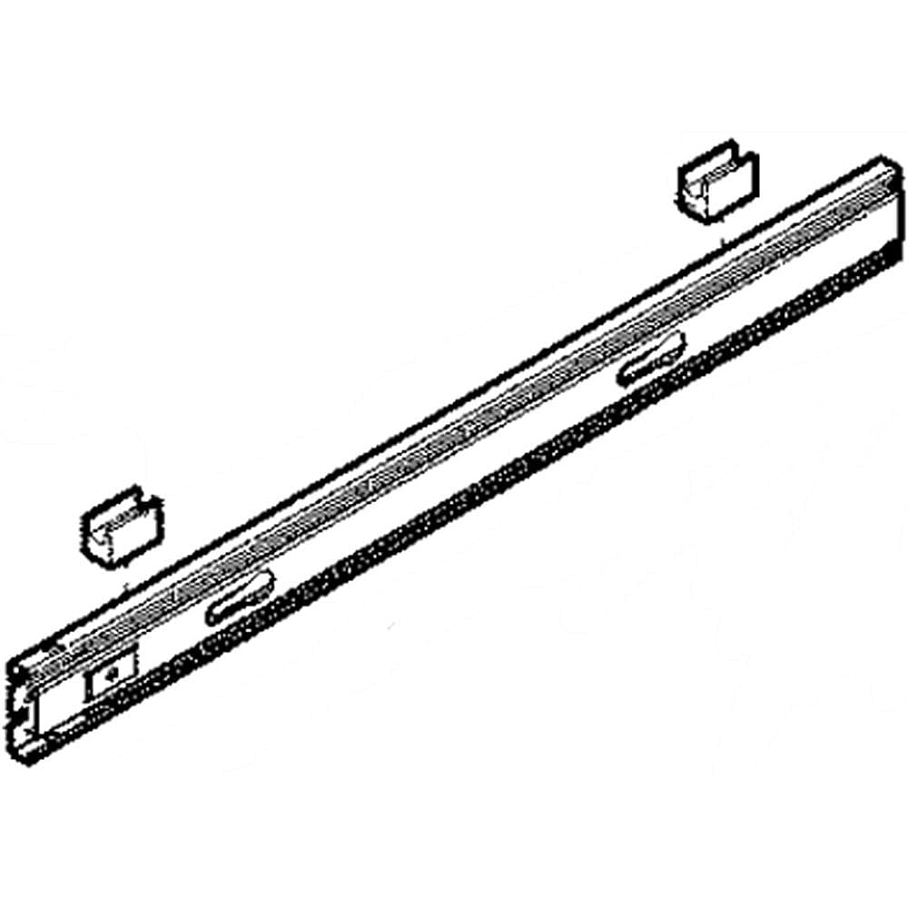 Part #241894229, Refrigerator Freezer Basket Slide Rail Assembly, Right / 20.00 x 3.30 x 1.30