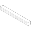 Refrigerator Grille Kick Plate (stainless) 241908403