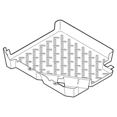 Sloped Bottom Drain Pan