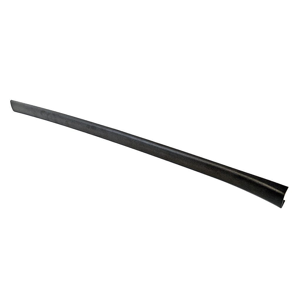 Frigidaire Part #241927002, Refrigerator Door Handle Trim, Lower (Black) | 29.85 x 10.55 x 1.15