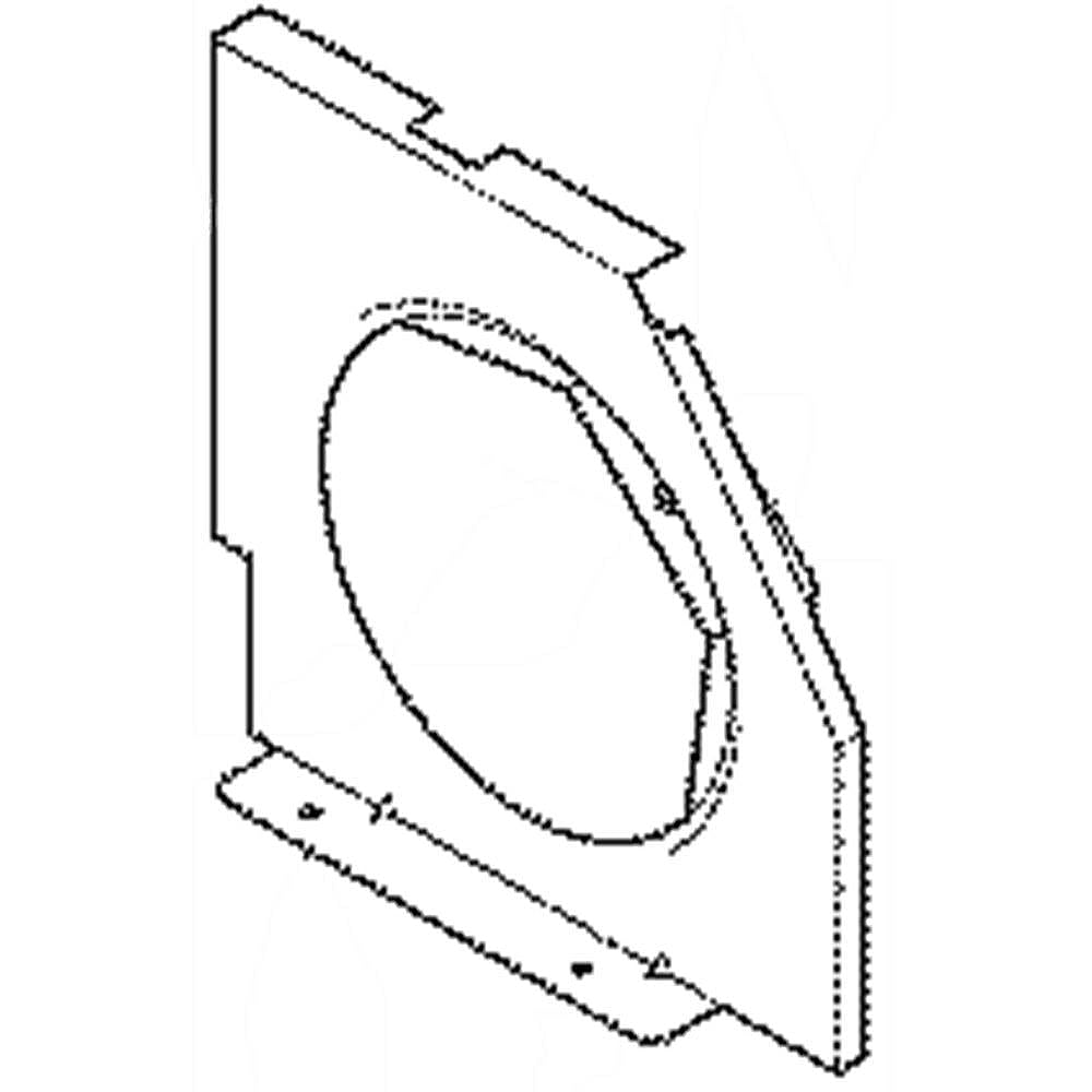 Kenmore Part #241935604, Refrigerator Shroud | 9.25 x 8.75 x 2.50