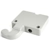 Refrigerator Door Hinge Cover, Left (gray) 241946710