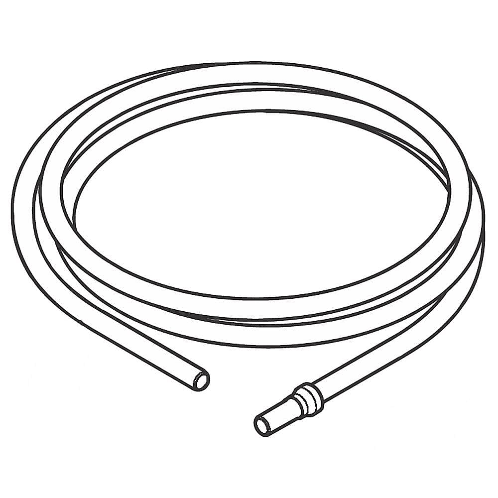 Part #241965906, Refrigerator Dispenser Water Supply Tube (Natural) / 23.25 x 14.40 x 2.05